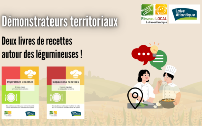 Le Réseau Manger Local publie deux livres de recettes autour des légumineuses !